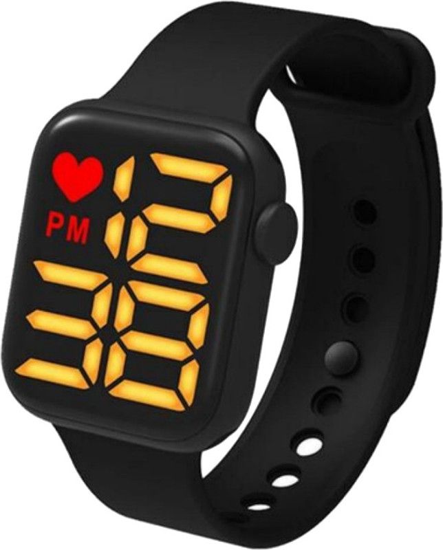 Digital Watch - For Men & Women HEARTTOUCH-BLK