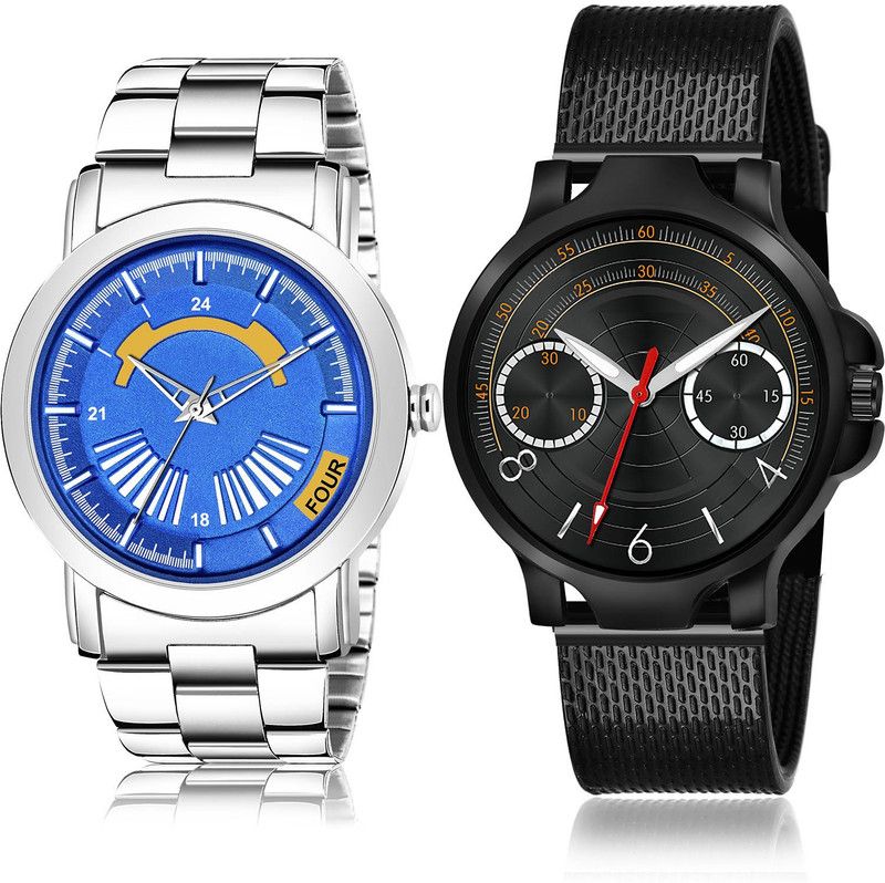 Analog Watch - For Men Latest Style 2 Watch Combo For Boys And Men - BM408-(67-S-10)
