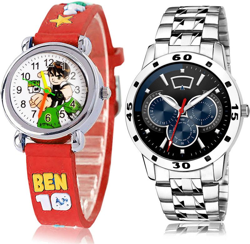 Analog Watch - For Boys Best Branded 2 Watch Combo For Boys And Men - BK116-(61-S-19)