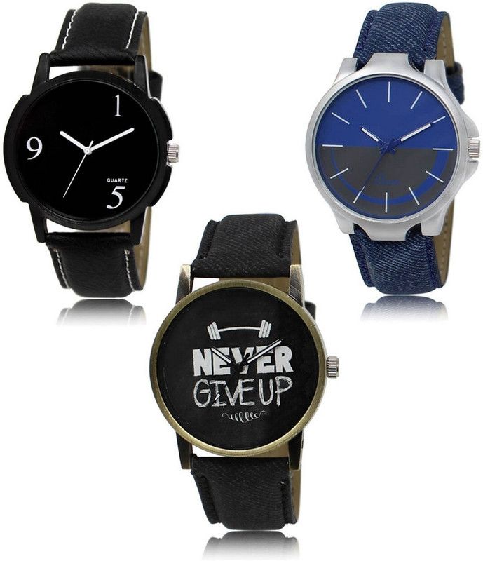 New latest Designer Combo of 3 Analog Watch - For Men LR-06-24-27
