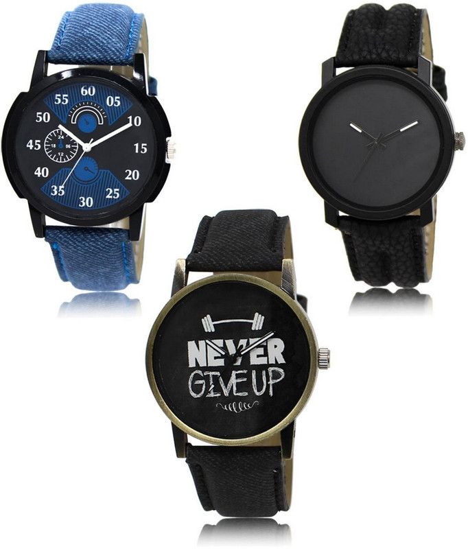 New latest Designer Combo of 3 Analog Watch - For Men LR-02-21-27
