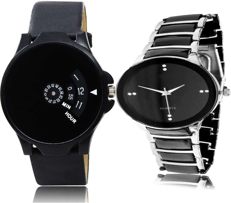 combo watch Analog Watch - For Boys Best Analogue Speedometer And Chain Combo Watch For Boys And Men - BO50-B68