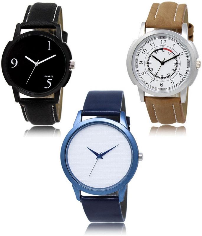 New latest Designer Combo of 3 Analog Watch - For Men LR-06-17-33