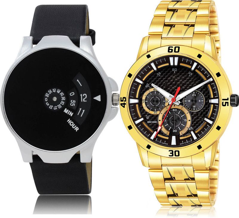 Analog Watch - For Men Latest Gift 2 Watch Combo For Boys And Men - BO52-(72-S-21)