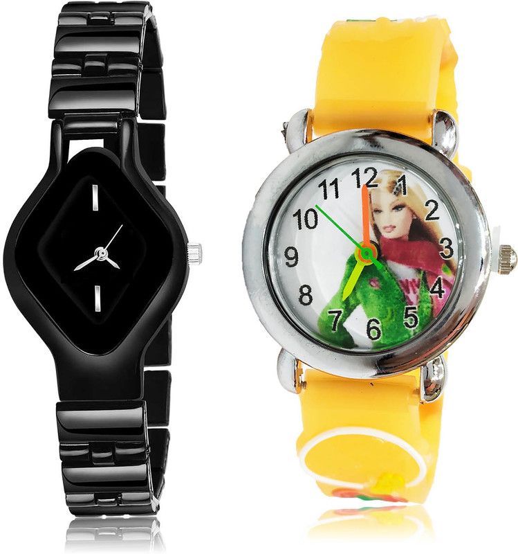Analog Watch - For Girls Modish Diwali 2 Watch Combo For Women And Girls - G654-GC50