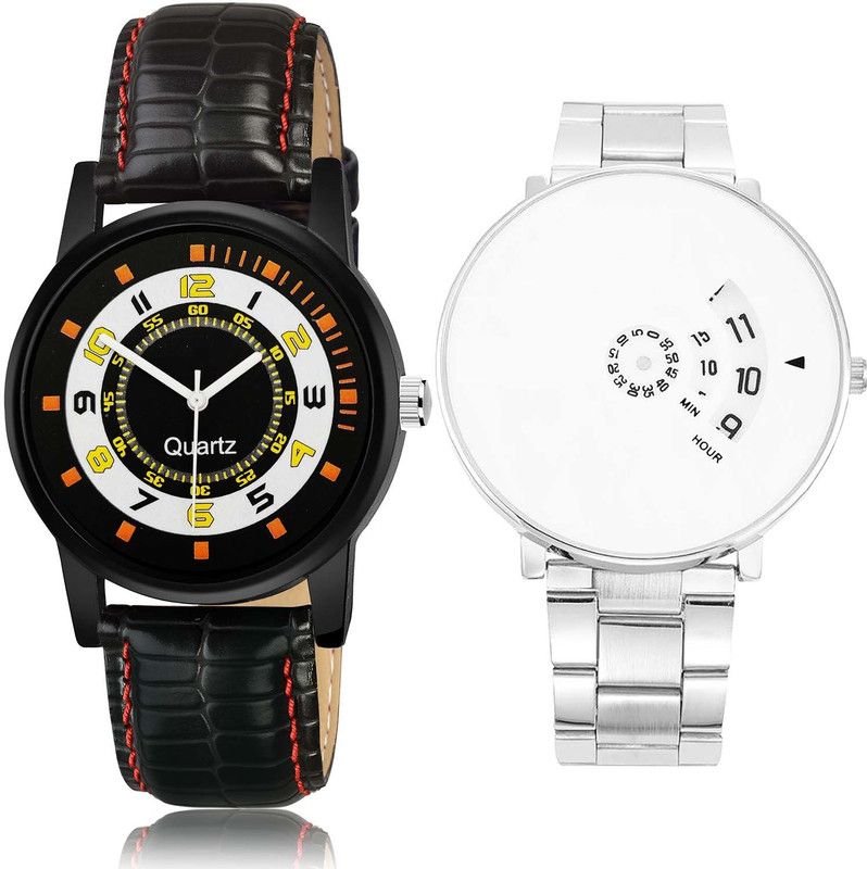 combo watch Analog Watch - For Boys Treading Branded Sports And Chain 2 Watch Combo For Boys And Men - BRA42-B82