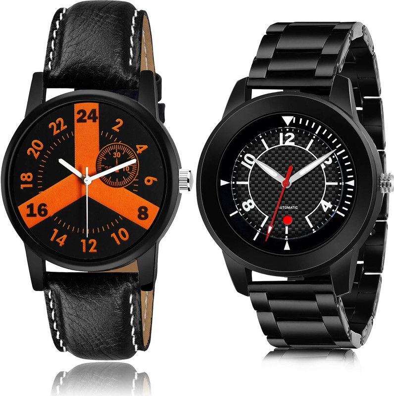 Analog Watch - For Men Modern Stylish 2 Watch Combo For Boys And Men - B865-(66-S-20)