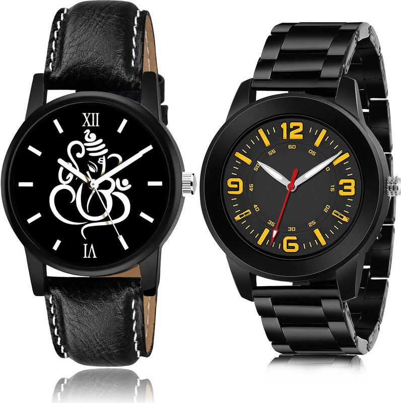 Analog Watch - For Men Latest Collection 2 Watch Combo For Boys And Men - B27-(48-S-20)