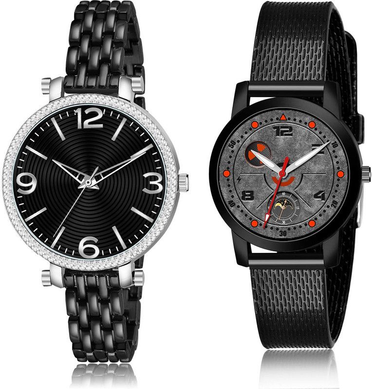 Analog Watch - For Girls Classical Present 2 Watch Combo For Women And Girls - GW42-(13-L-10)