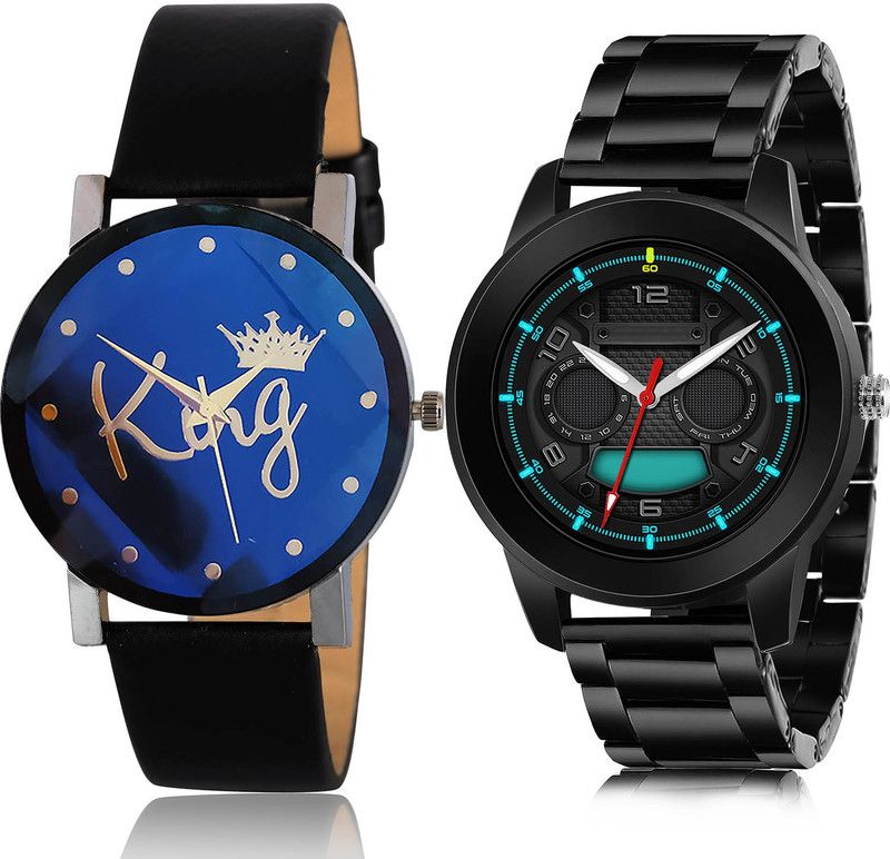 Analog Watch - For Men New Royal 2 Watch Combo For Boys And Men - BC29-(58-S-20)