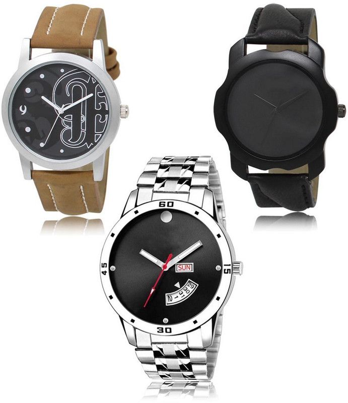 New latest Designer Combo of 3 Analog Watch - For Men 14-22-104