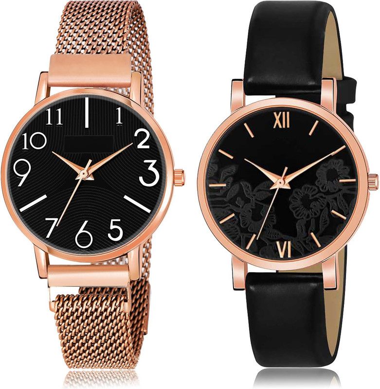 Analog Watch - For Women Classical Fashionable 2 Watch Combo For Women And Girls - GW59-G539