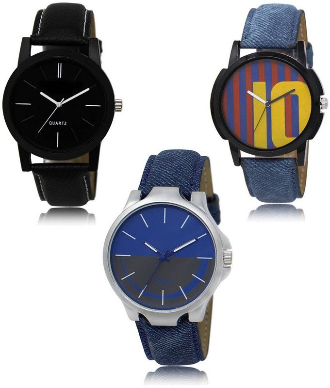 New latest Designer Combo of 3 Analog Watch - For Men LR-05-10-24