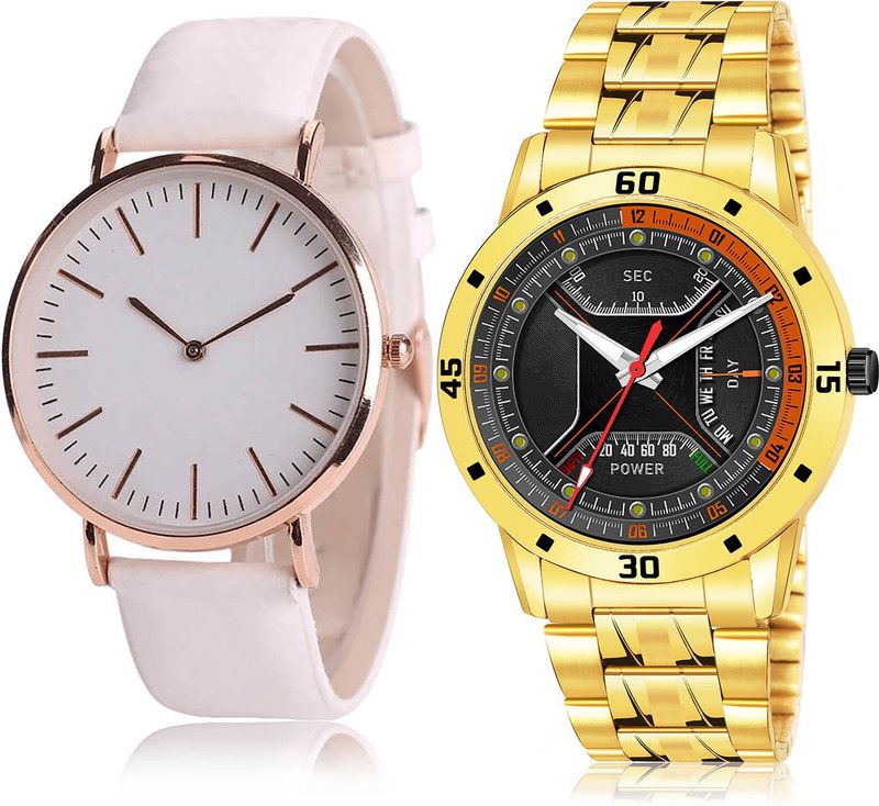 Analog Watch - For Men Modern Stylish 2 Watch Combo For Boys And Men - B63-(56-S-21)