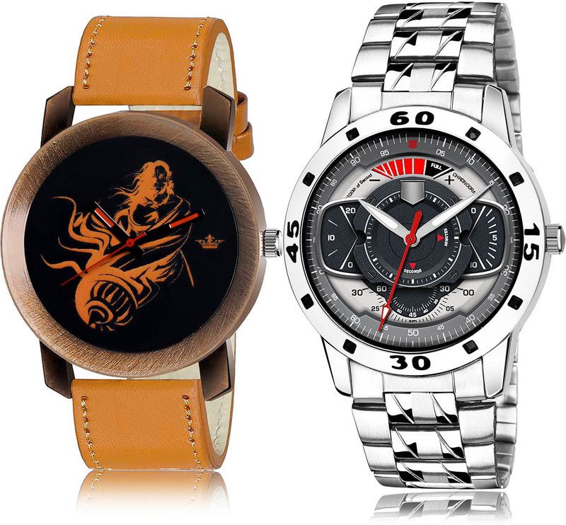 Analog Watch - For Men Modish Quartz 2 Watch Combo For Boys And Men - BL46.64-(36-S-19)