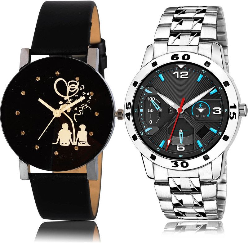 Analog Watch - For Men Modish Collection 2 Watch Combo For Boys And Men - B138-(41-S-19)