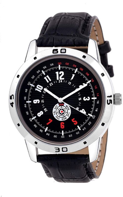 Analog Watch - For Men JR-2162|New Sports Design Attractive look| Flexible Leather Strap