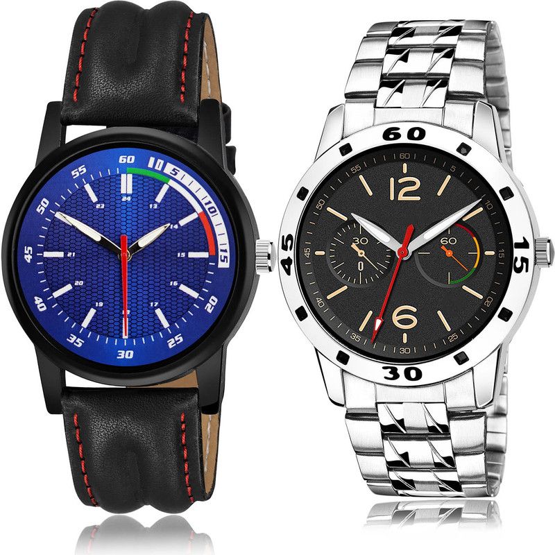 Analog Watch - For Men Brand New Model 2 Watch Combo For Boys And Men - BRA22-(64-S-19)