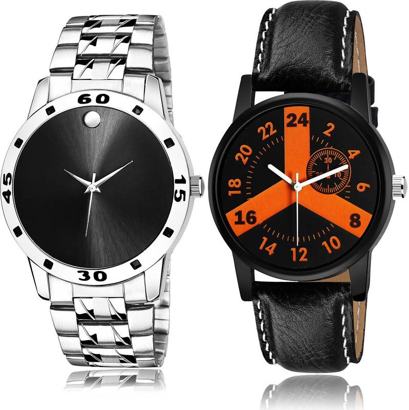 combo watch Analog Watch - For Men Modern Fashionable Chain - B776-B865