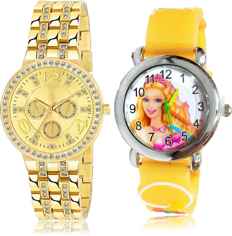 Analog Watch - For Women Treading Party Wedding 2 Watch Combo For Women And Girls - G627-GC45