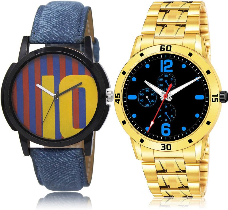 Analog Watch - For Men Latest Italian Designer 2 Watch Combo For Boys And Men - BL46.10-(68-S-21)