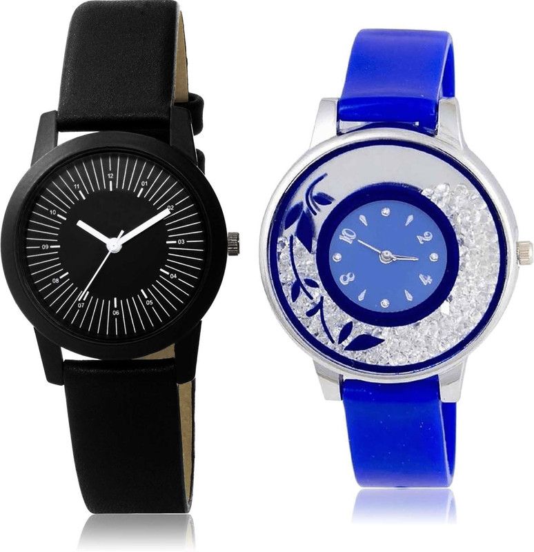 combo watch Analog Watch - For Men & Women New Collegian Love Valentine Couple And Flower Combo Watch For Girls And Women - GO147-G87
