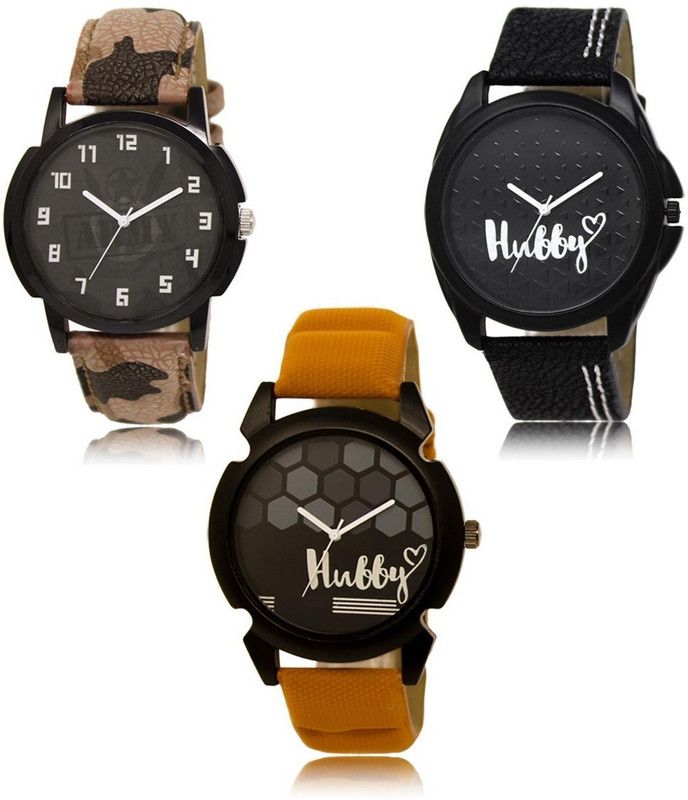 New latest Designer Combo of 3 Analog Watch - For Men LR-03-31-32