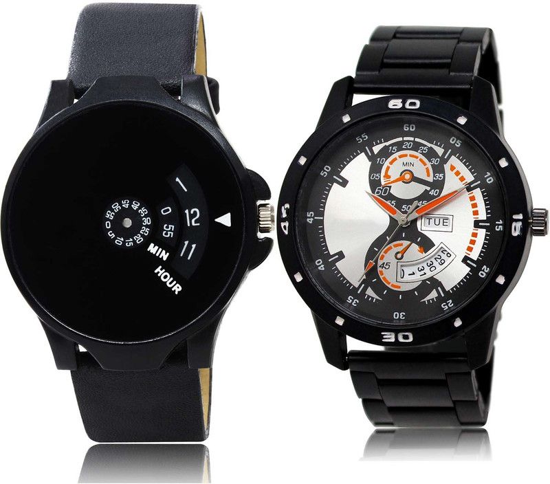 Analog Watch - For Men Best Traditional Speedometer And Day And Date Combo Watch For Boys And Men - BO50-BL46.107