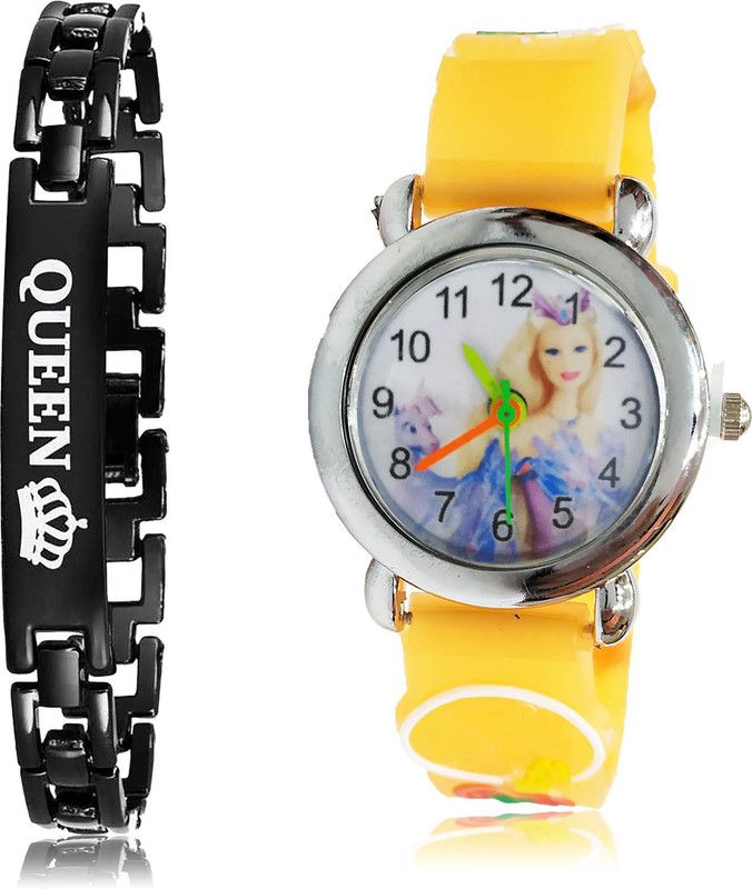 Analog Watch - For Girls Modish Style 2 Watch Combo For Women And Girls - GX13-GC49