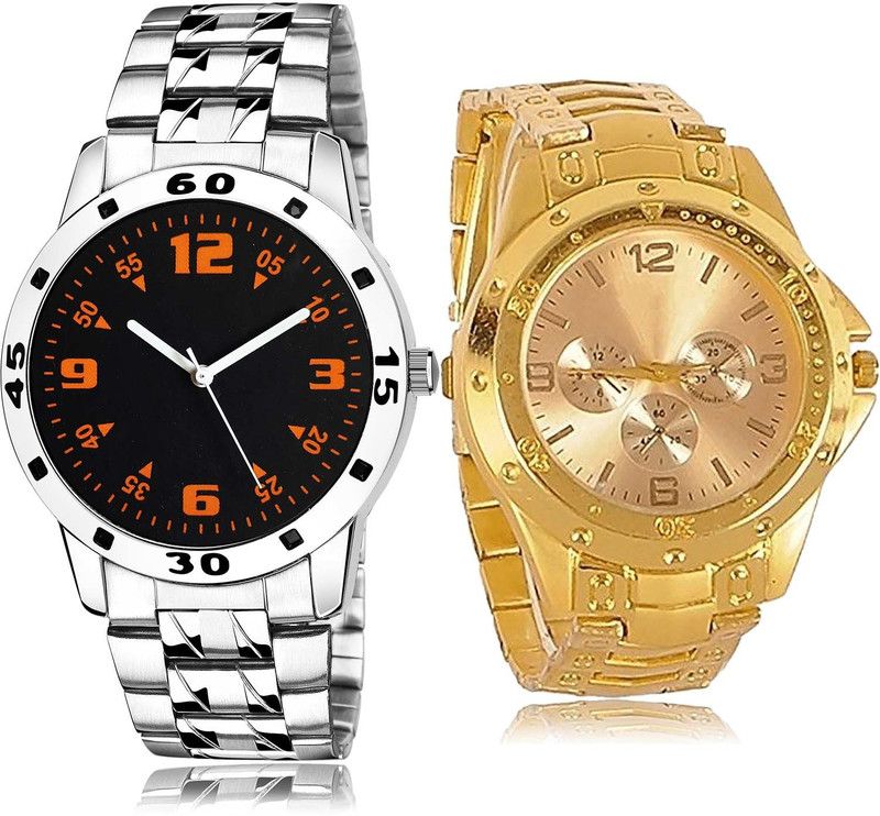 combo watch Analog Watch - For Men & Women Latest Branded Chain Watch And Chain Watch - B862-B71 (Combo Of 2 )