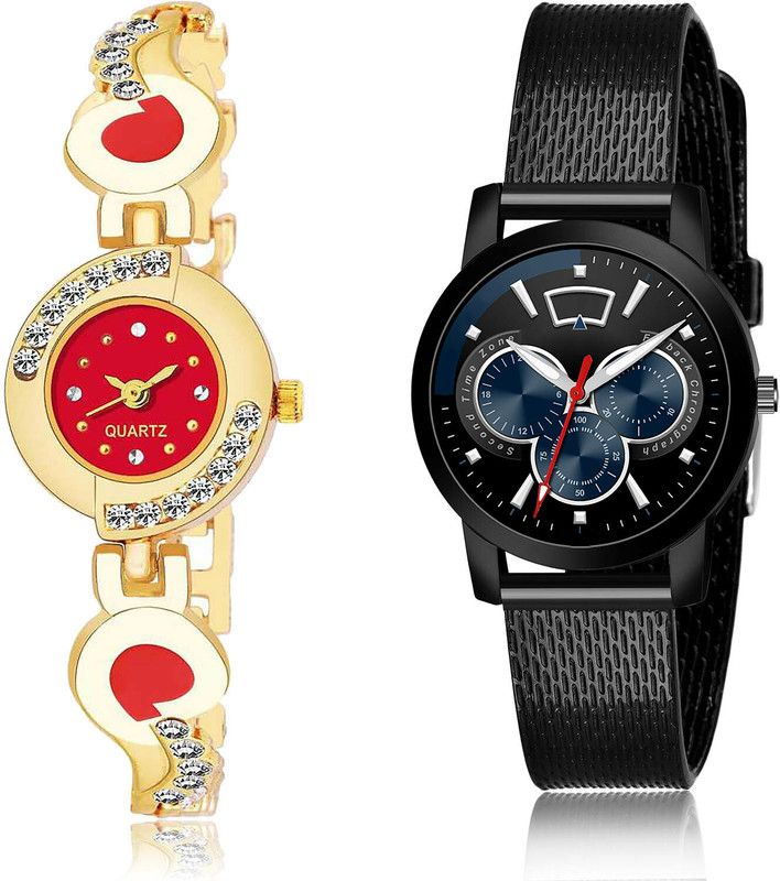 Analog Watch - For Women Treading Professional 2 Watch Combo For Women And Girls - G441-(61-L-10)