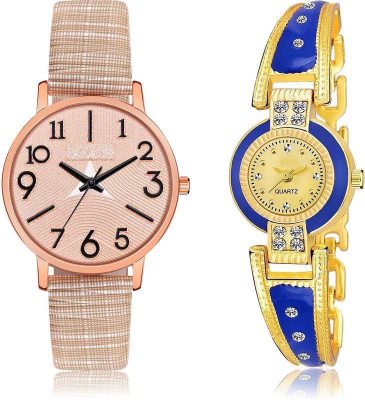 Analog Watch - For Girls Best Chronograph 2 Watch Combo For Women And Girls - GM349-G445