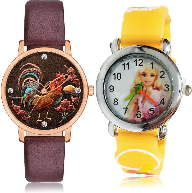 Analog Watch - For Women Contemporary Casual 2 Watch Combo For Women And Girls - GM369-GC51