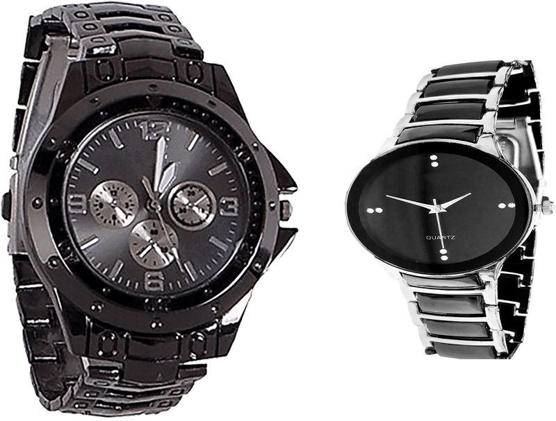 combo watch Analog Watch - For Girls Treading Technology Analogue Black Color Boys And Men Watch - B70-B68 (Combo Of 2 )