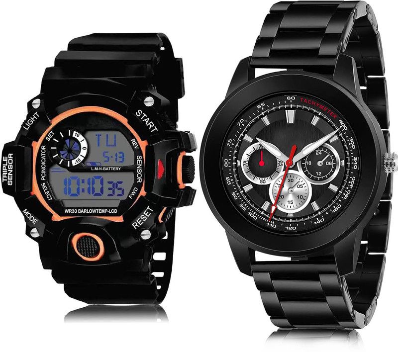 Analog Watch - For Men Brand New Party Wedding 2 Watch Combo For Boys And Men - BC27-(14-S-20)