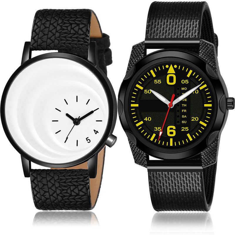 Analog Watch - For Men Contemporary Love 2 Watch Combo For Boys And Men - BM20-(23-S-10)