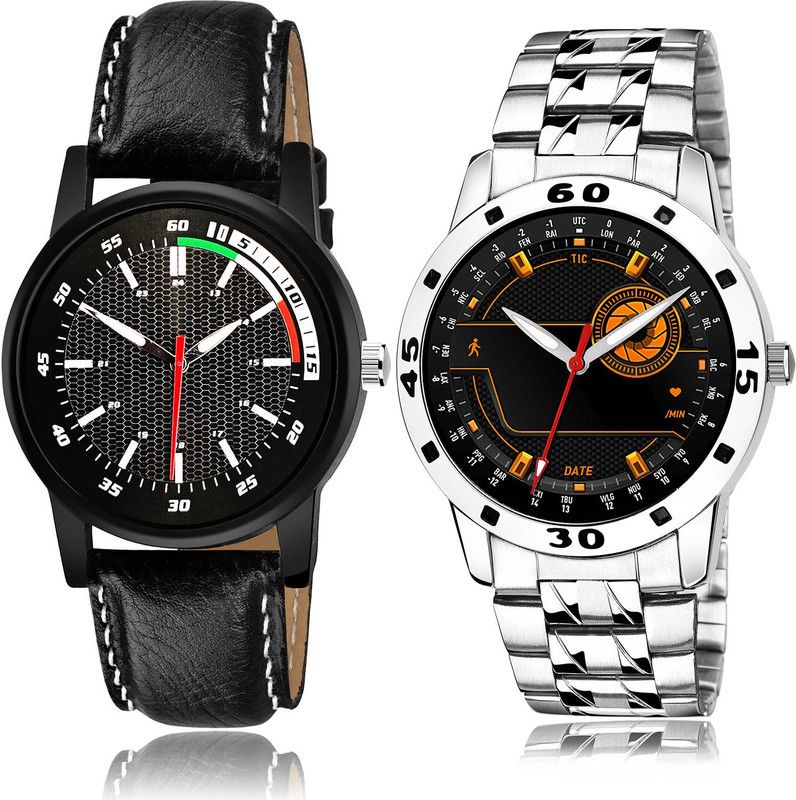 Analog Watch - For Men Treading Exclusive 2 Watch Combo For Boys And Men - BRA14-(52-S-19)