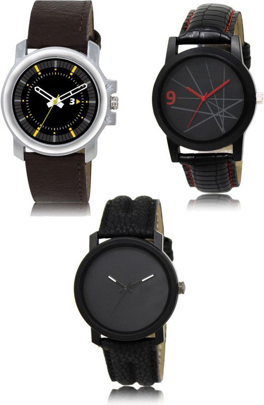 New latest Designer Combo of 3 Analog Watch - For Men 44-08-21