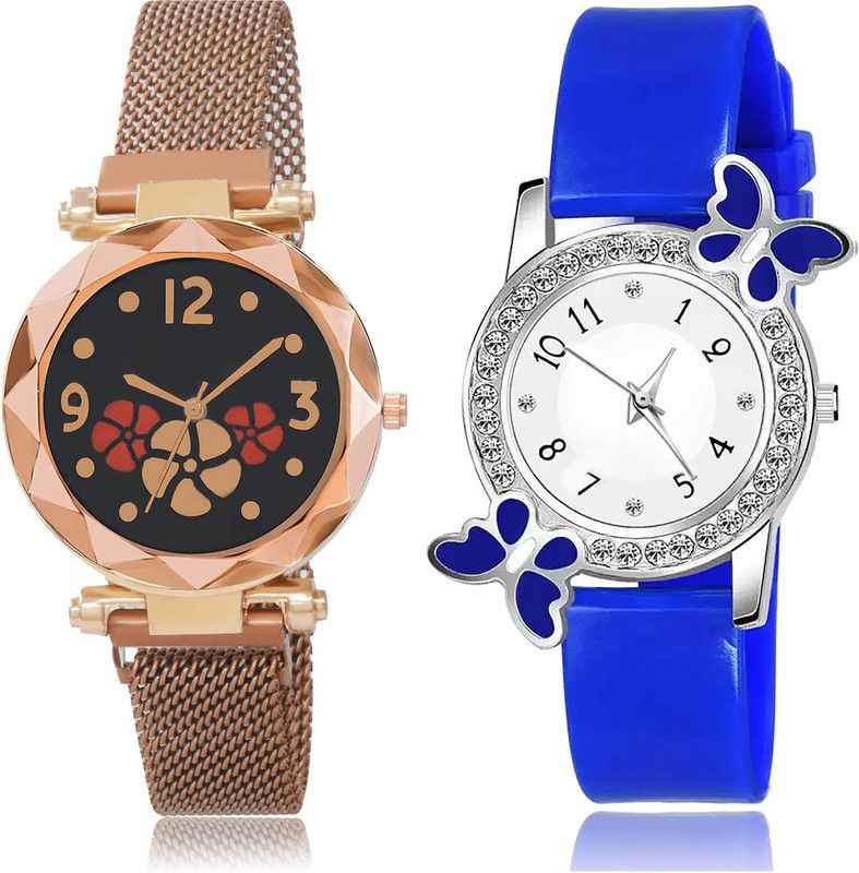 Analog Watch - For Girls Treading Rich 2 Watch Combo For Women And Girls - G653-G98