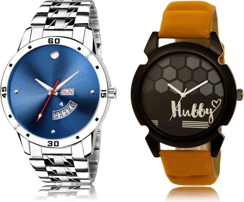 New Latest Designer Combo of 2 Analog Watch - For Men LR105-LR32