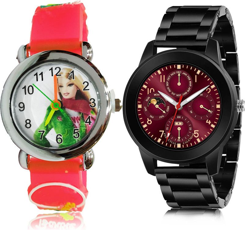Analog Watch - For Boys Modish Collection 2 Watch Combo For Boys And Men - BK79-(12-S-20)