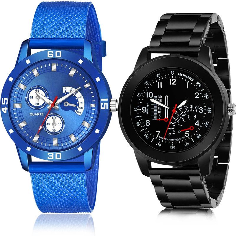 Analog Watch - For Men Modern Quartz 2 Watch Combo For Boys And Men - BRM40-B908