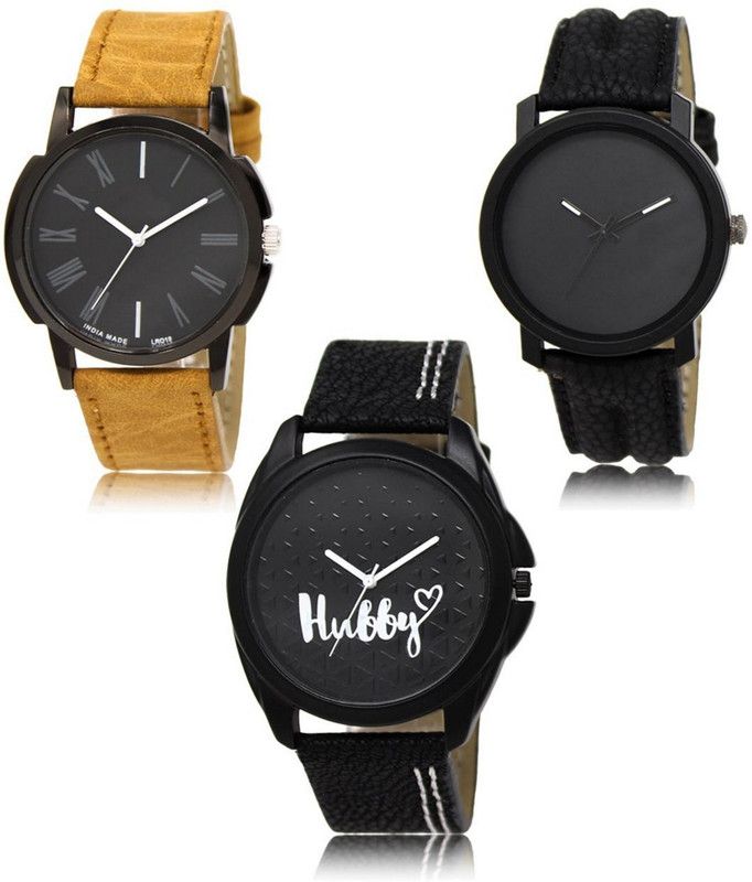 New latest Designer Combo of 3 Analog Watch - For Men LR-19-21-31
