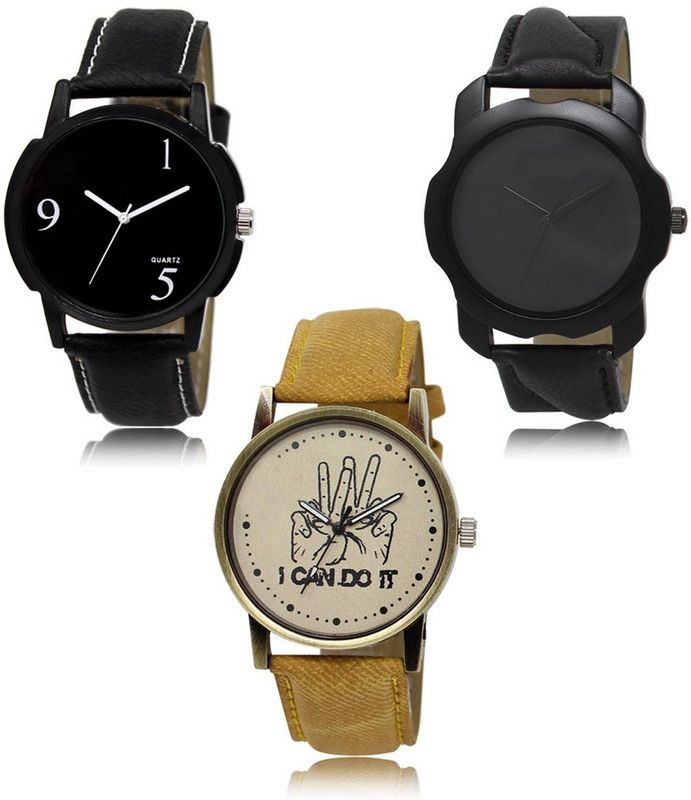 New latest Designer Combo of 3 Analog Watch - For Men LR-06-22-30