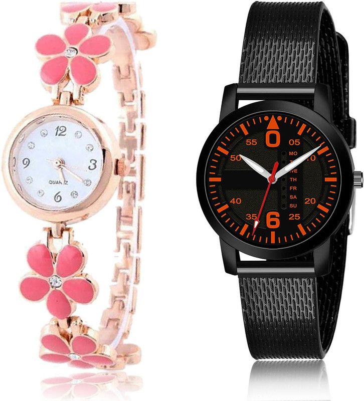 Analog Watch - For Girls Treading Luxury 2 Watch Combo For Women And Girls - G461-(22-L-10)