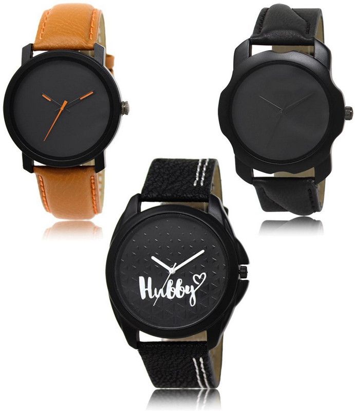 New latest Designer Combo of 3 Analog Watch - For Men LR-20-22-31