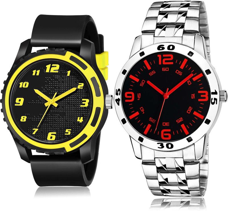 combo watch Analog Watch - For Men New Diwali Sports And Chain Watch Combo Watch For Boys And Men - BM112-B703