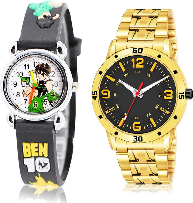 Analog Watch - For Boys Brand New Stylish 2 Watch Combo For Boys And Men - BK81-(48-S-21)