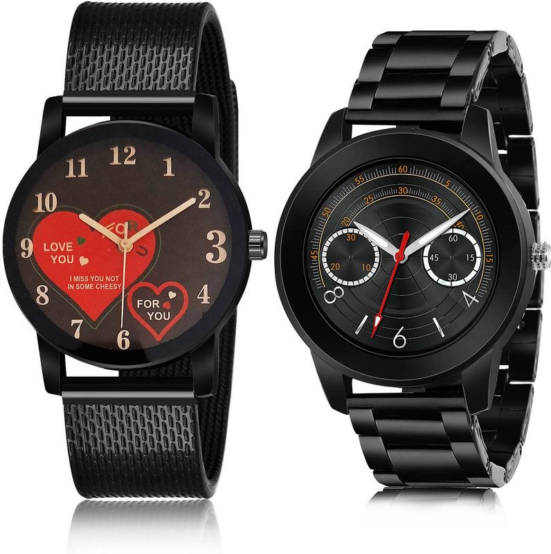 Analog Watch - For Men Brand New Stylish 2 Watch Combo For Boys And Men - BRM8-(67-S-20)