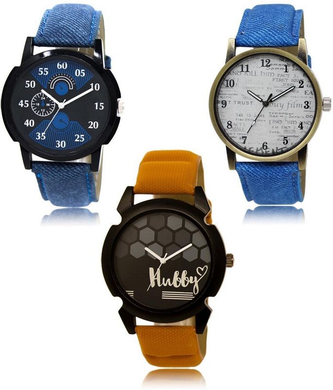New latest Designer Combo of 3 Analog Watch - For Men LR-02-28-32